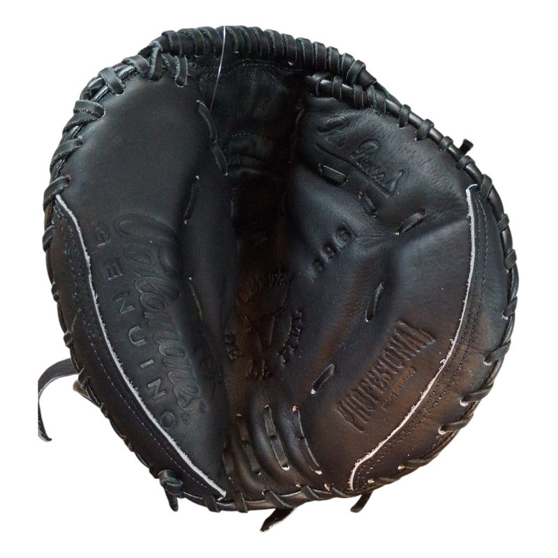 Guante Manopla Catcher 696 Cafe Piel Palomares Genuino Fpx