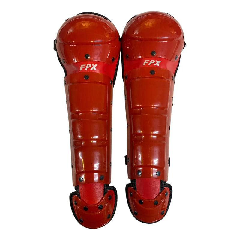 Arreo Catcher Beisbol Infantil Peto/espinillera/cascoccareta Rojo