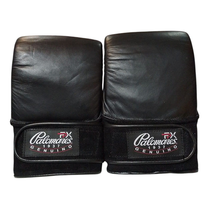 Par De Guanteletas De Box En Piel #50 Palomares Genuino