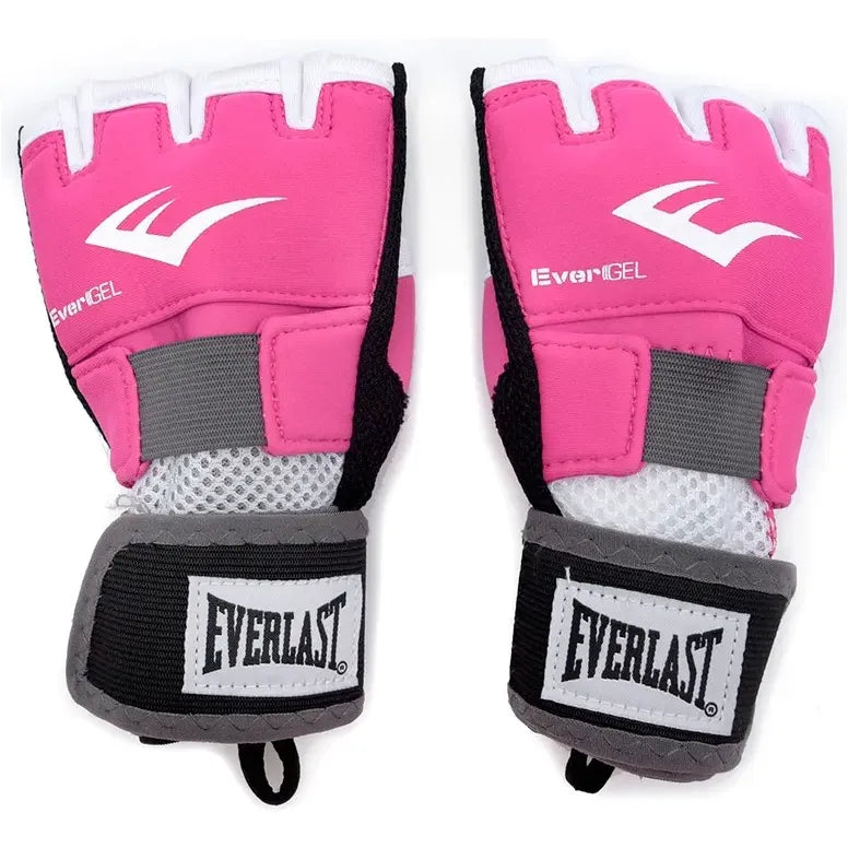 Guantes Alternativa A Vendaje De Boxeo Evergel Everlast M Rosa