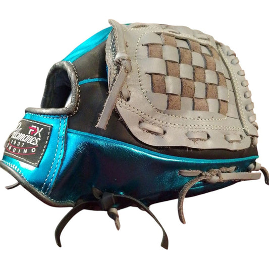 Guante Manopla Corta Beis/soft Palomares Macramé 12puLG Fpx Azul Juvenil/adulto