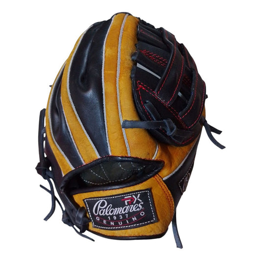 Guante Manopla Beisbol Ed.unica 12.5 Trampa H Palomares Fpx Amarillo/negro Adulto/ Juvenil