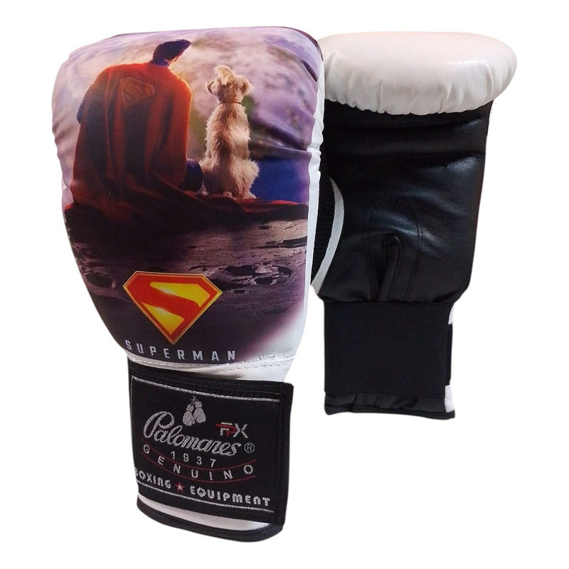 Guante Box Ed,unica Superman/ Krypto 14 Y 16 Oz Adulto Fpx