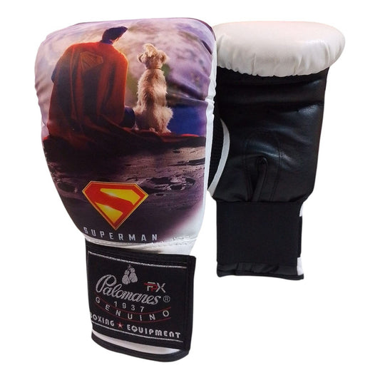 Guante Box Ed,unica Superman/ Krypto 14 Y 16 Oz Adulto Fpx
