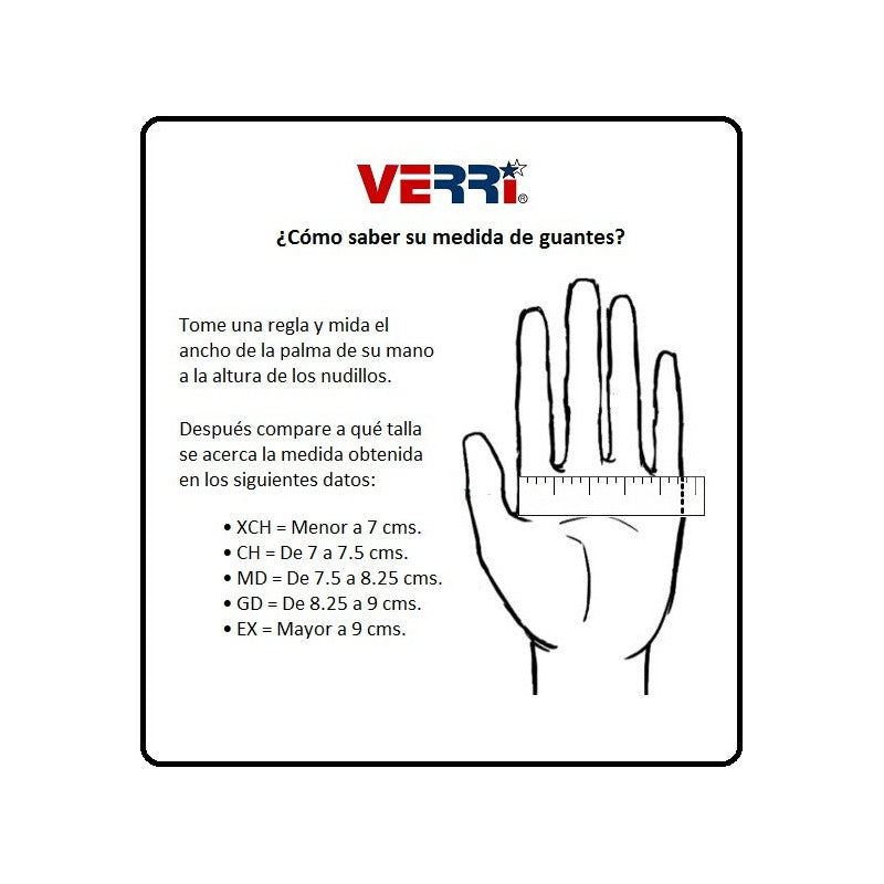 Guantes Pesista Multifunc Verri Piel 2400 Palomares Fpx