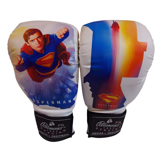 Guante Box Ed Unica Superman Silueta 14y16 Oz Palomares Fpx