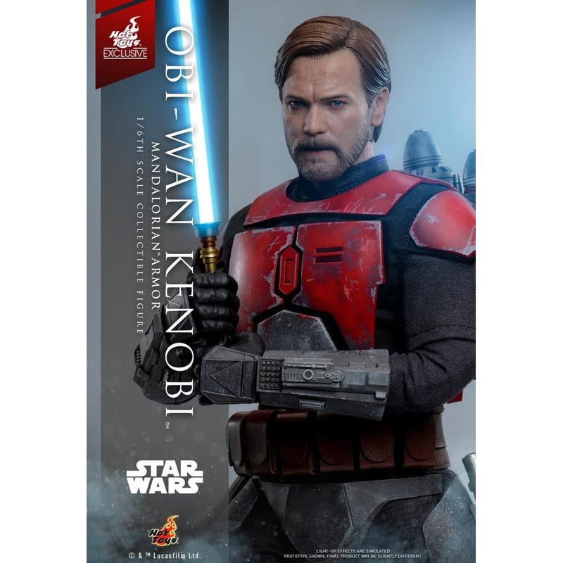 Hot Toys Obi Wan Mandalorian Armor Exclusive Figura 1/6 Fpx