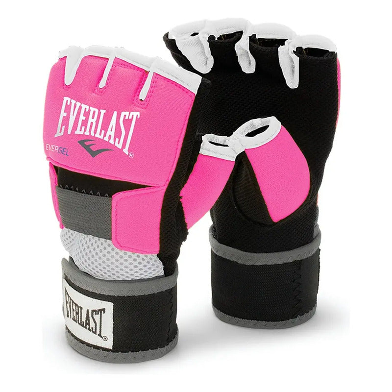 Guantes Alternativa A Vendaje De Boxeo Evergel Everlast M Rosa