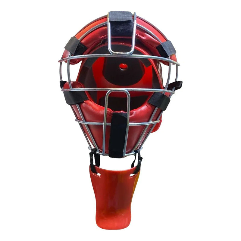 Arreo Catcher Beisbol Adult Cascoc/caretapetoespinillera Fpx Rojo