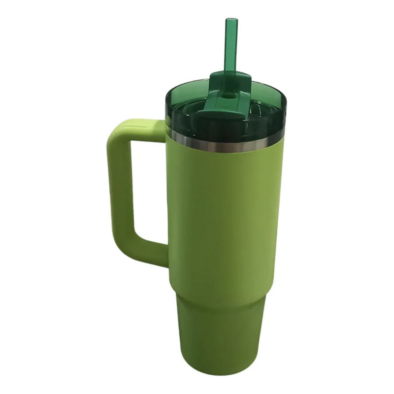 Thermo Starbucks Stanley Verde Spring Acero Inoxidable Verde Lima Spring
