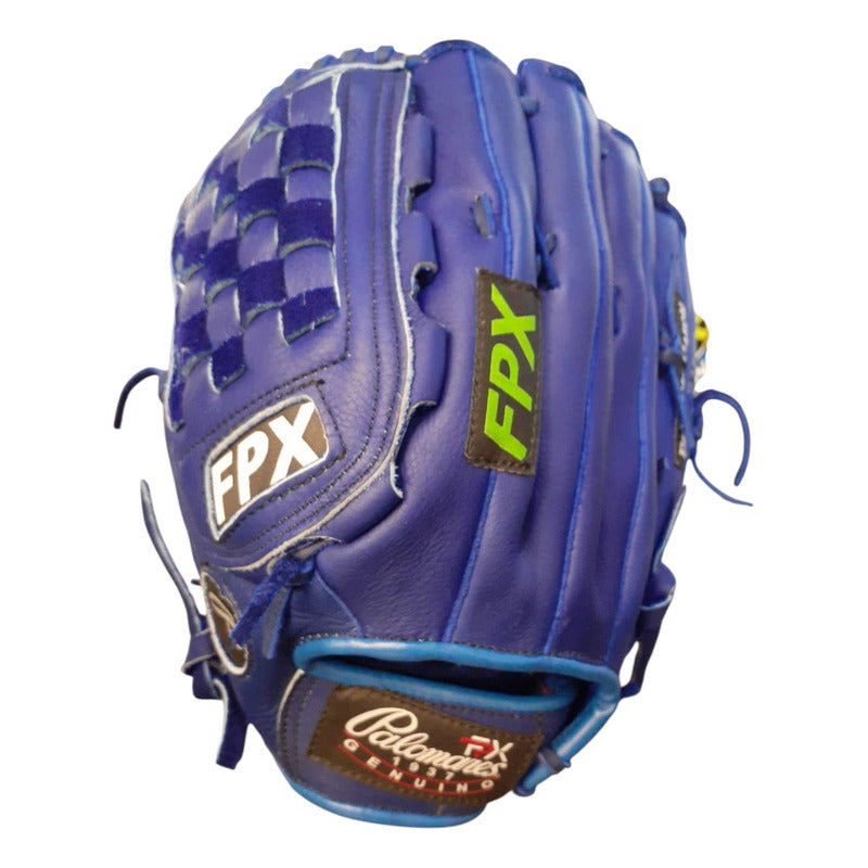 Manopla Beisbol Mak 144 Azul Zurda Palomares Genuino Fpx Azul Adulto