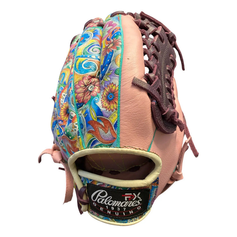 Guante Manopla Beisbol Ed Unica 2190 12.5 Rosa Tejido Fpx Rosa Juvenil/adulto