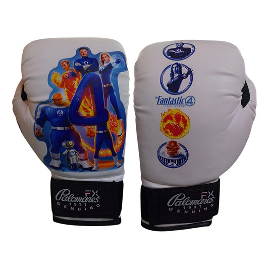 Par Guante Box Ed,unica Los 4 Fantásticos 6oz Palomares Fpx 6 Oz Blanco