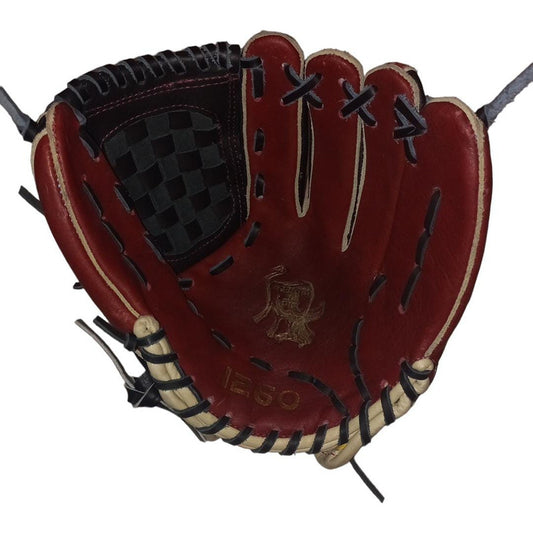 Guante Manopla Beisbol Mod 1260 12 PuLG Trampa1 Fpx Rojo/negro Adulto