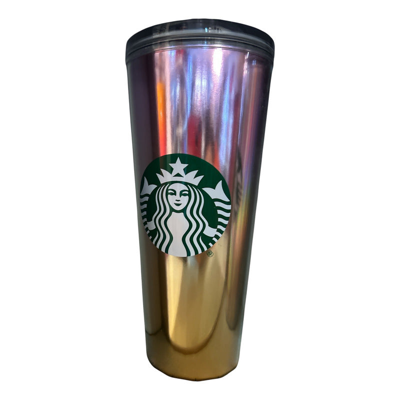 Dúo Vaso Starbucks Coleccionable Popote 700ml