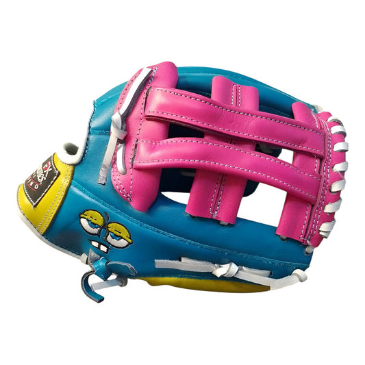 Guante Manopla Beisbol Bob Esponja 12.5 Ed.ún Palomares Fpx Amarillo/ Azul/ Rosa Juvenil/ Adulto