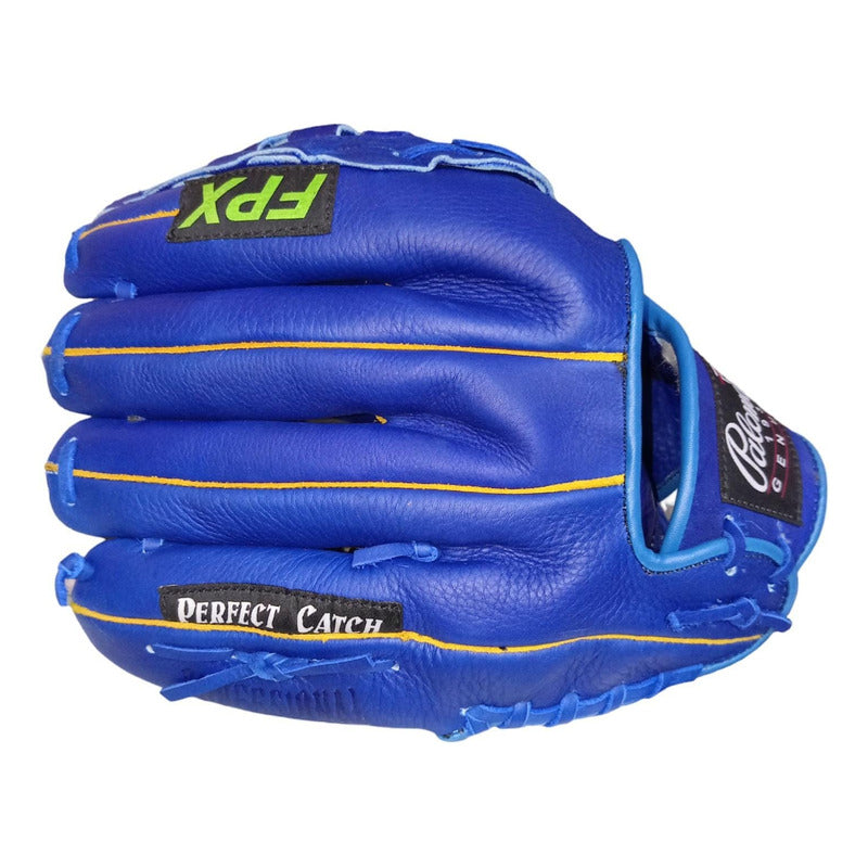 Guante Manopla G350 Ro/az Diestro 12.5  Palomares Genuinofpx Azul Juvenil/adulto