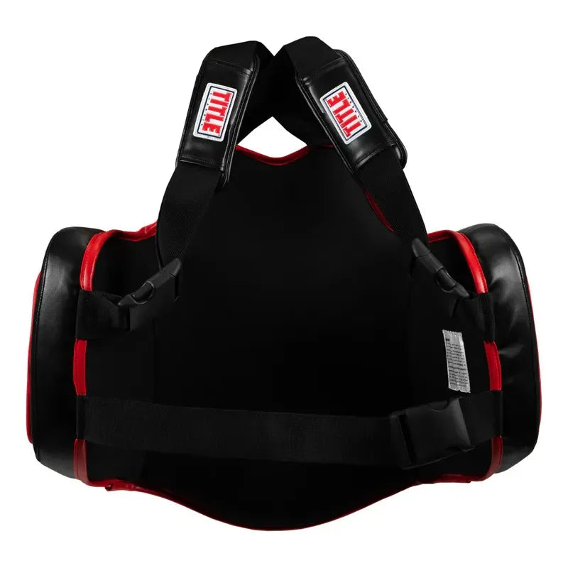 Peto Protector Corporal Classic Command 2.0 Title Boxing Fpx Rojo Adulto