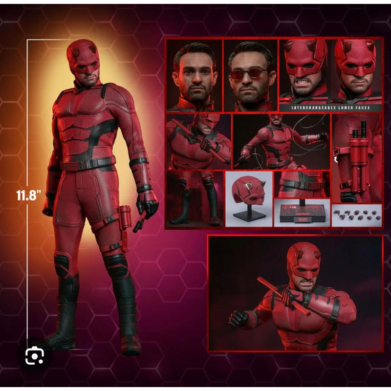 Hot Toys Daredevil Born Again Tms 154 Figura 1/6 Fpx