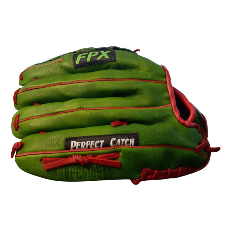 Guante Manopla Beisbol G350 Verd Palomares Genuino Fpx Verde Musgo Juvenil/ Adulto