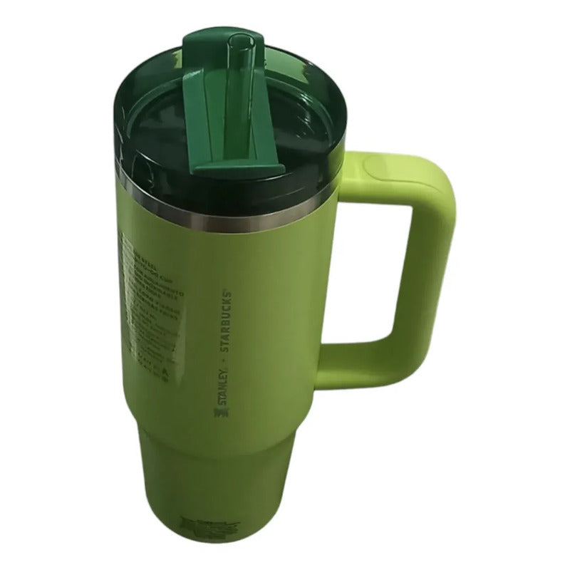 Thermo Starbucks Stanley Verde Spring Acero Inoxidable Verde Lima Spring
