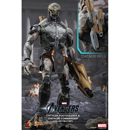 Hot Toys Chitauri Footsoldier Commander Set Avengers 1/6 Fpx