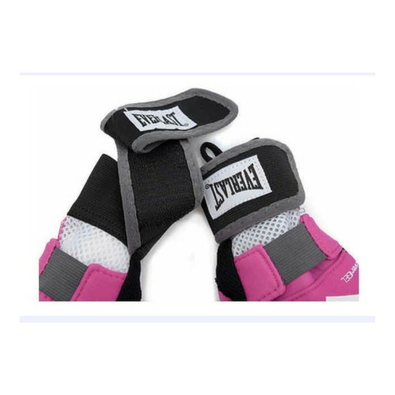 Guantes De Boxeo Everlast Velcro Pink.