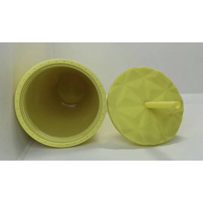 Vaso Starbucks Yellow Geometric Prism 2025 Cold Cup Amarillo