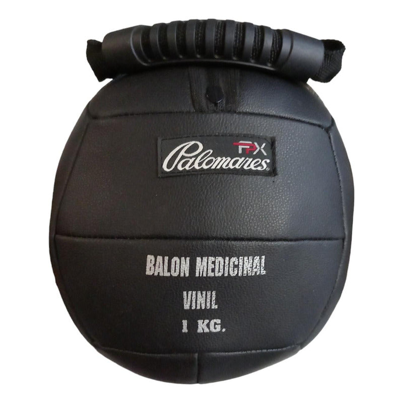 Balón Medicinal Pesarusa P/crossfit 1k Palomares Genuino Fpx Negro