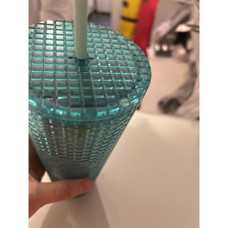 Par Vasos Starbucks Verde Y Rosa Venti Popote Nuevos Verde Y Rosa
