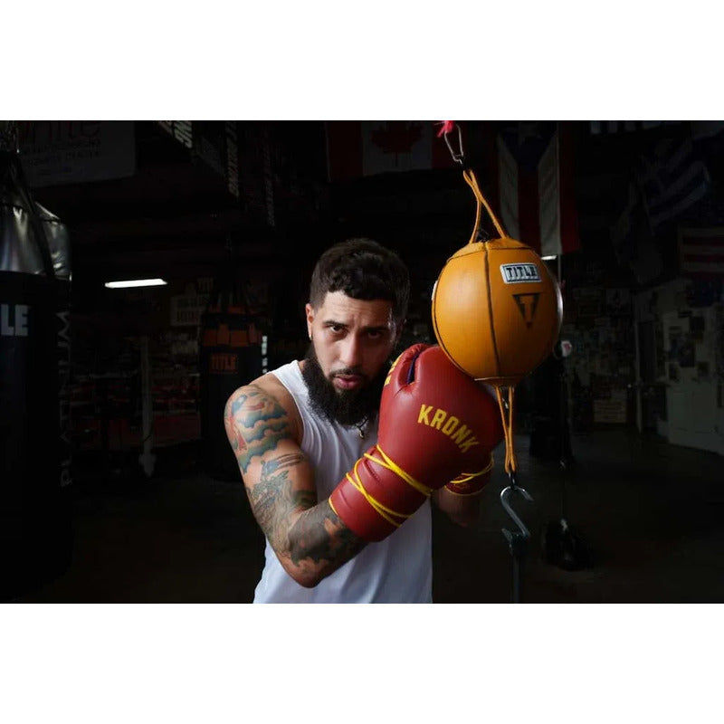 Pera De Boxeo Title Boxing Double End Bag Fpx Amarillo