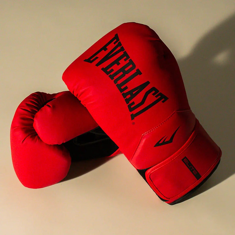 Guantes Boxeo Everlast Elite 2 12oz Xe2 16 Oz Rojo 16oz