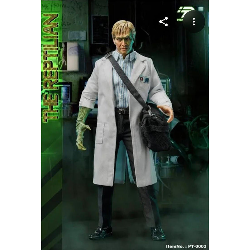 Premier Toys No Hottoys The Reptilian Curt Connors  1/6 Fpx