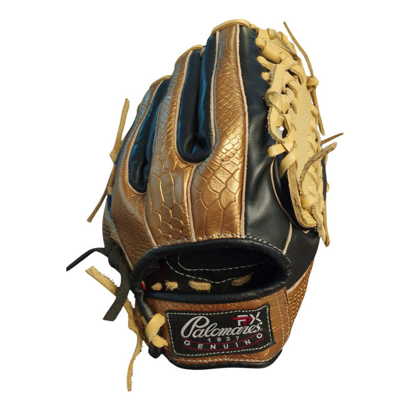 Guante Manopla Beisbol Tejido Dorado 12puLG Palomares Fpx