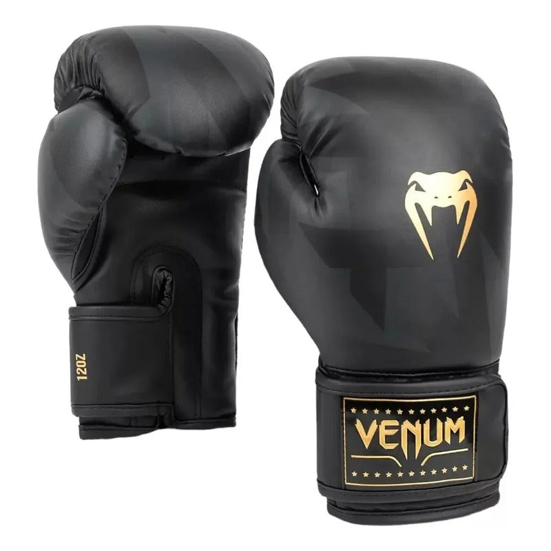 Guantes De Boxeo Venum Razor Color Negro Talla 16oz