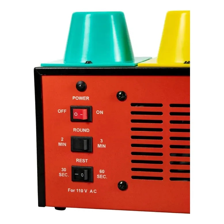 Temporizador De Gimnasio Classic Pro Title Palomares Fpx Rojo