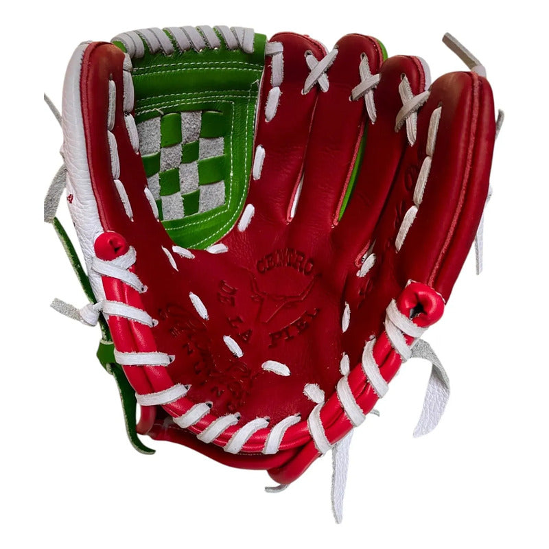 Guante Manopla Béisbol 11.5 W115 Tricolor Palomares Fpx Blanco Juvenil/adulto