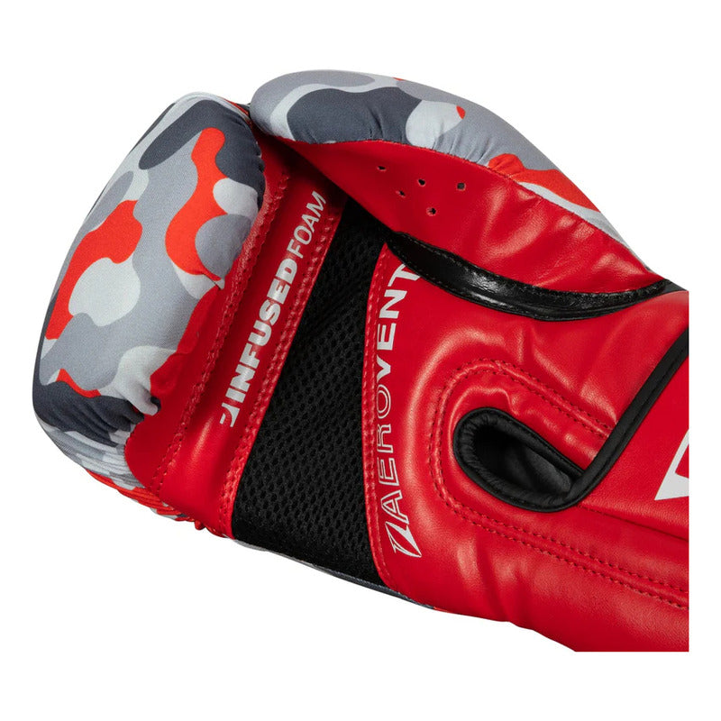 Guante Box Title Boxing Infused Foam Color Pop Fpx 12 Oz Roj