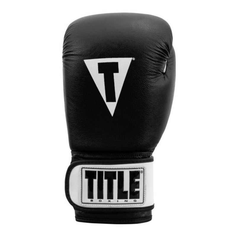 Guantes Title Premier Leather Super Bag Black 12oz Fpx
