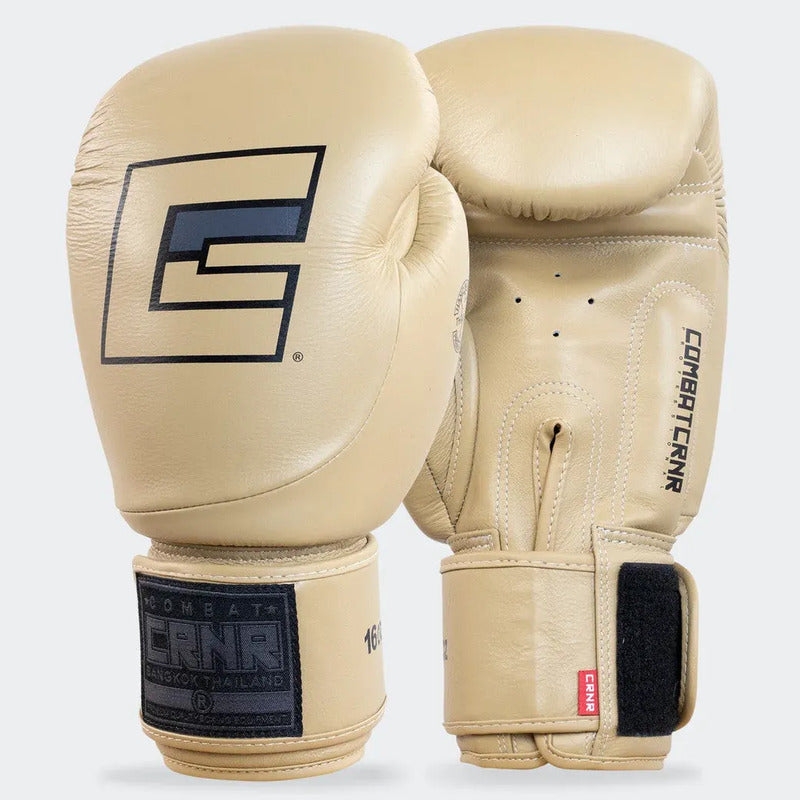Par Guante Boxeo Combat Corner 14 Y 16 Oz Hmit Palomares Fpx 16 Oz Beige