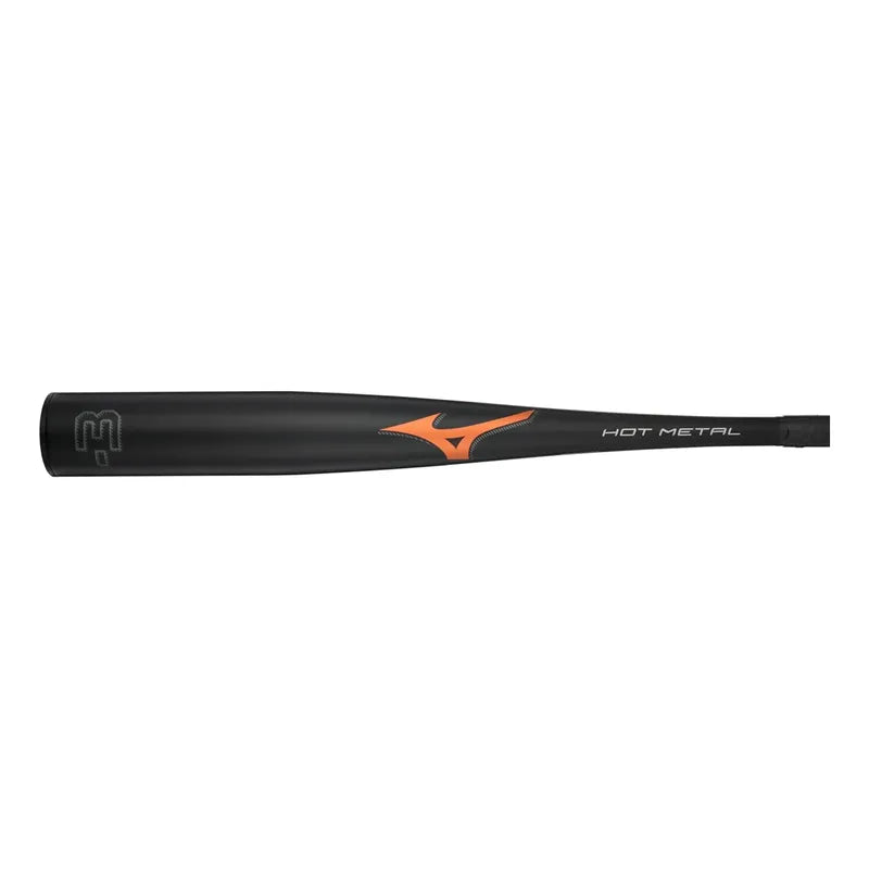 Bat Aluminio Mizuno Hotmetal Béisbol Bbcor 34 2 5/8 31oz Fpx Negro