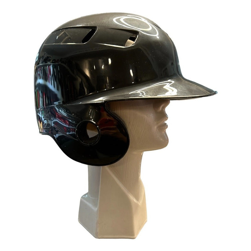 Casco Bateador Doble Oreja Negro Certif Nocsae Palomares Fpx
