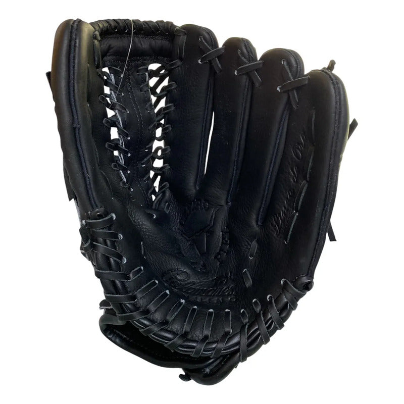 Guante Manopla Beisbol  G390bk Palomares Fpx Negro Juvenil/adulto