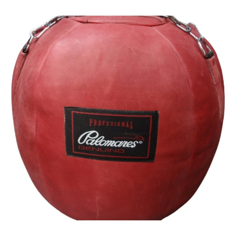 Costal Box Redondo O Bola Piel Rd Palomares Genuino Fpx  Rojo