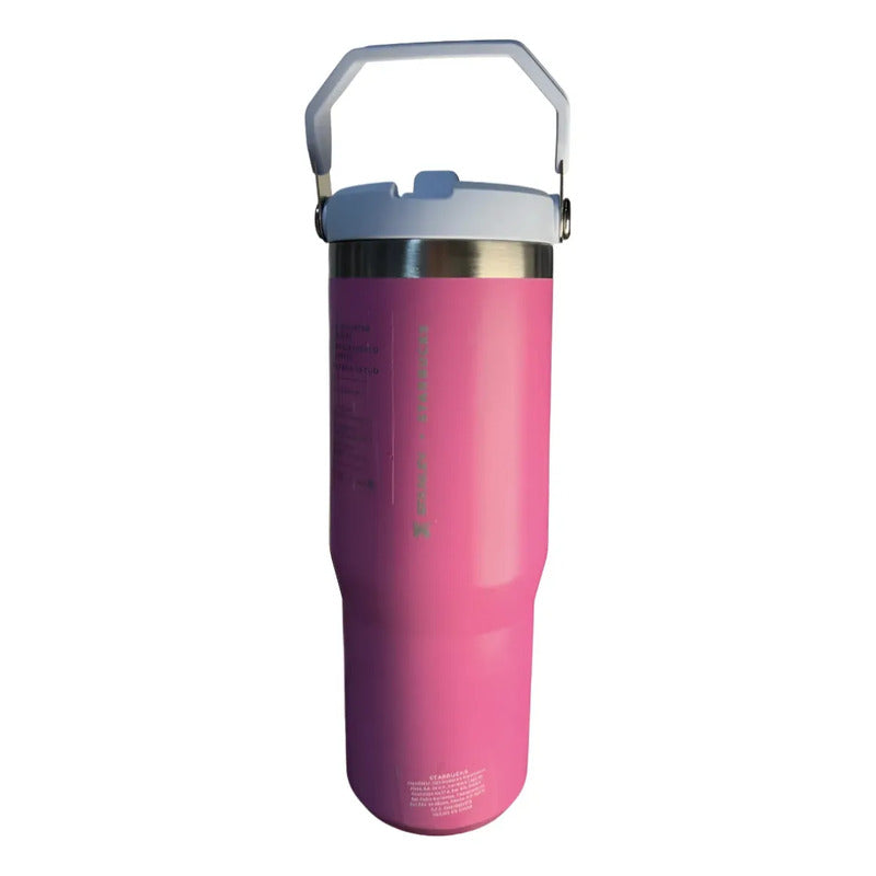 Termo Starbucks + Stanley Rosa Primavera 2025 Rosa