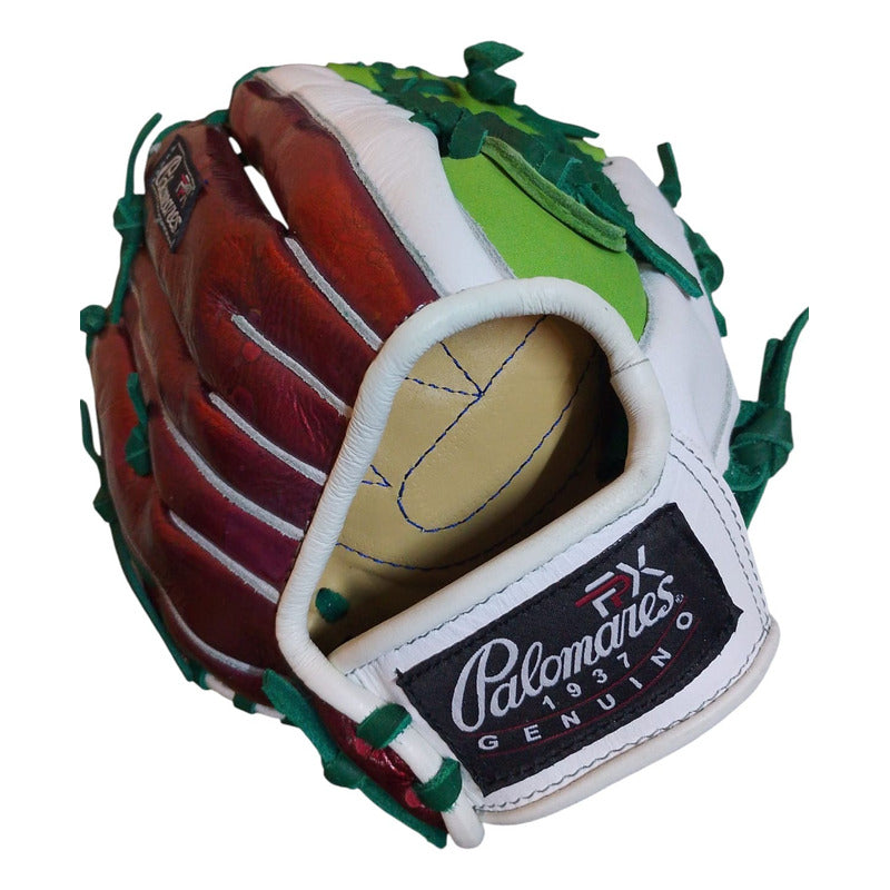 Guante Manopla Beisbol Ed.unica 12  Tejido Tricolormex Fpx Blanco Juvenil/adulto