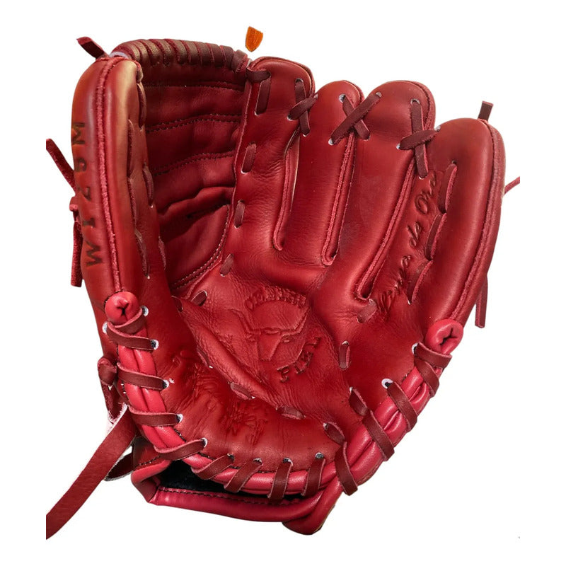 Guante Manopla Beisbol 12.5 PuLG W125 Rojo Palomares Fpx Rojo Juvenil/adulto