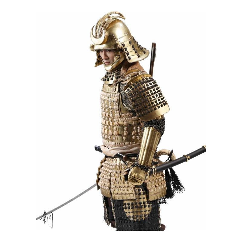 Poptoys General Oda Nobutada Samurai Armadura Cobre Fpx