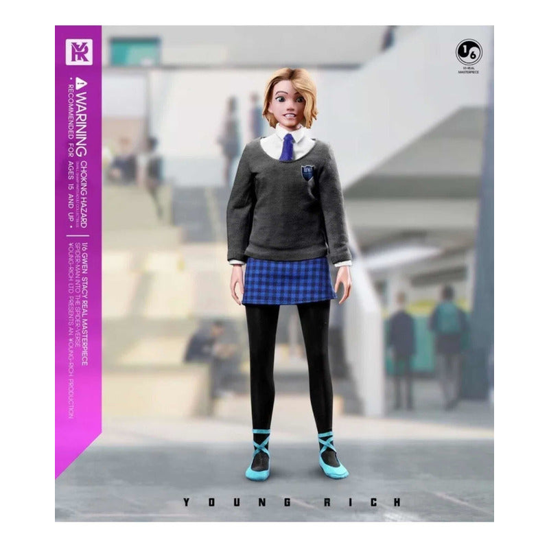 Youngrich No Hot Toys Spider Gwen Stacy Into Spiderverse Fpx