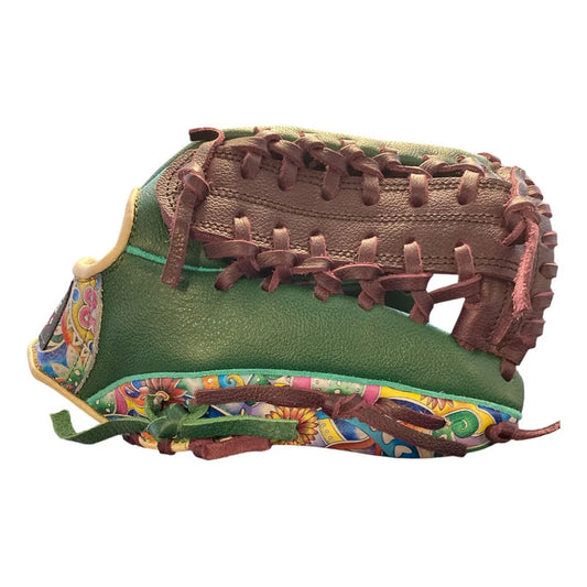 Guante Manopla Beisbol 1250 Floral Purpura 12.5 Tejida Fpx Lila Juvenil/adulto